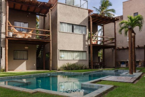 LBH - Casas em condomínio com piscina e churrasqueira.